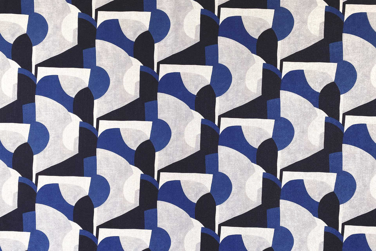 Tissu Gizeh bleu